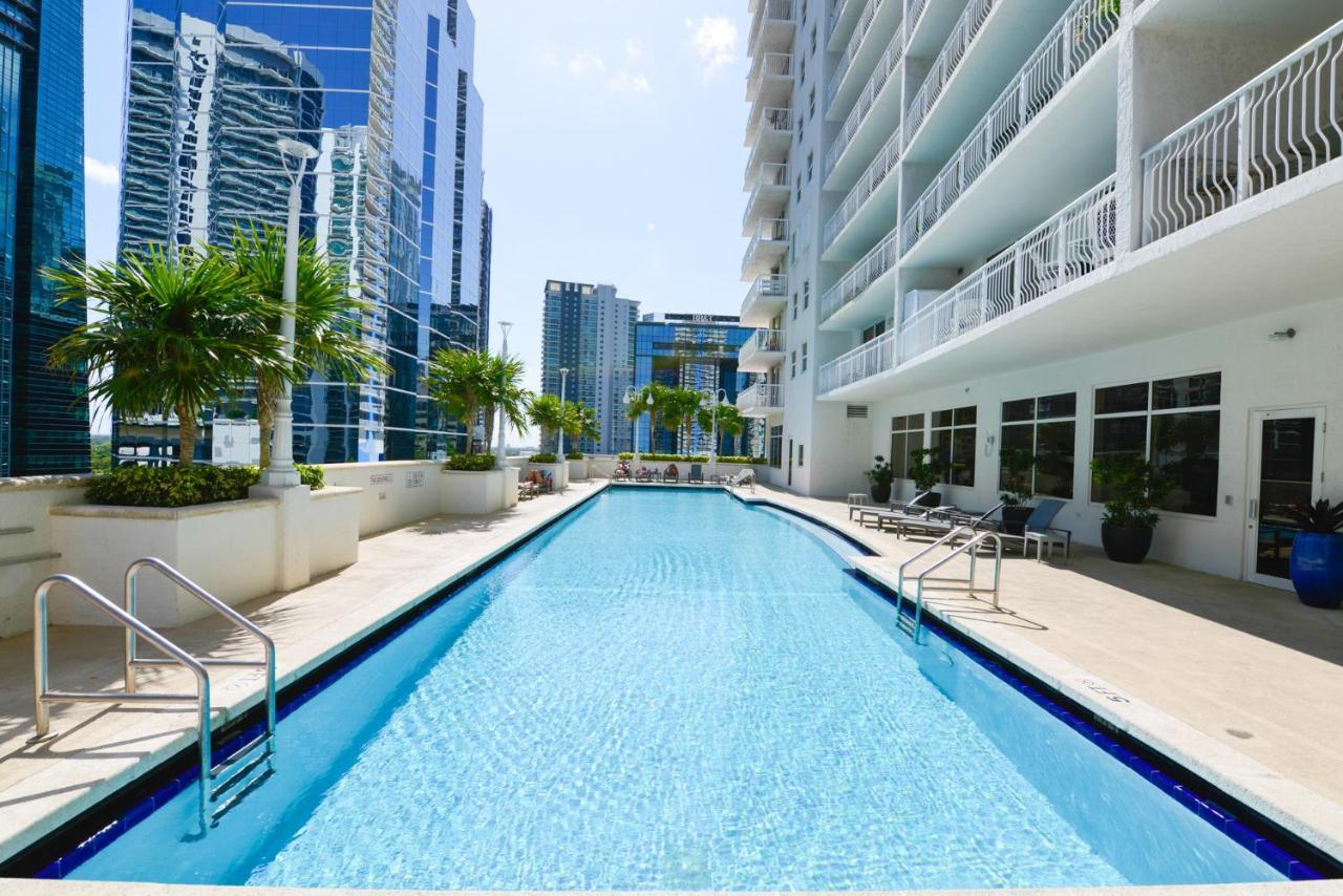 מיאמי Wonderful Condo In Brickell With Pool And Gym מראה חיצוני תמונה